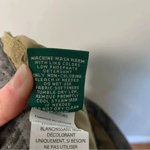 L.L. Bean tan  beige convertible shorts hiking pants - Picture 10 of 10